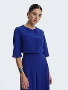 Bolero with three-quarter sleeves