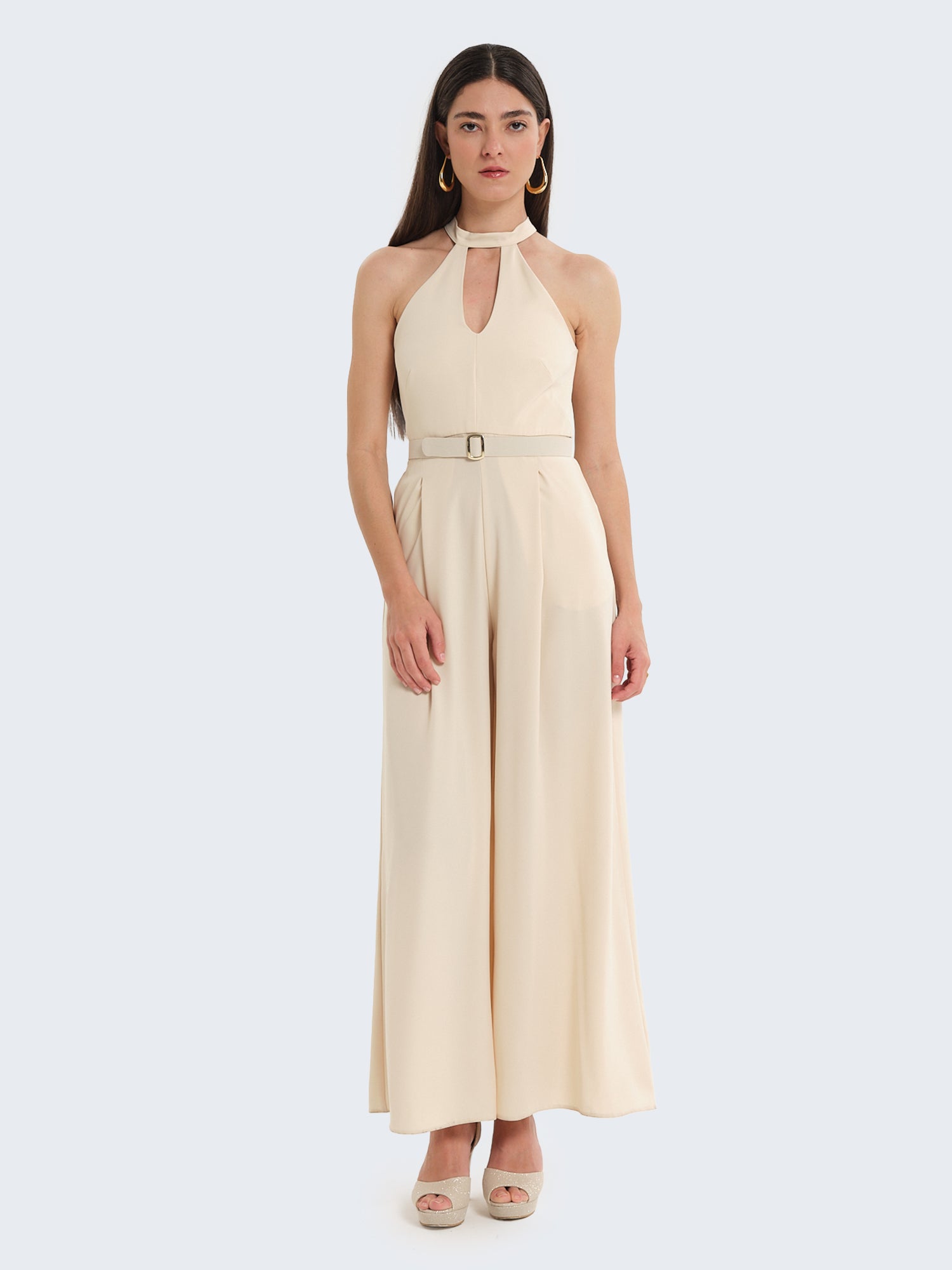 Halterneck jumpsuit