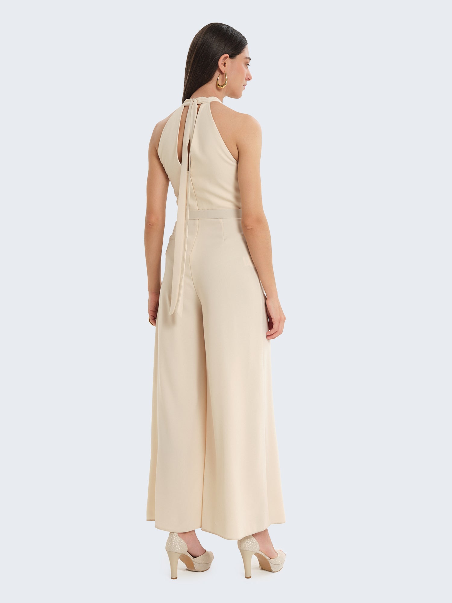 Halterneck jumpsuit