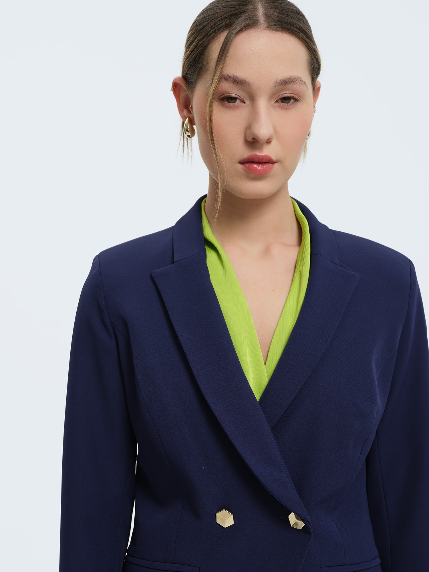 Giacca con chiusura doppio petto