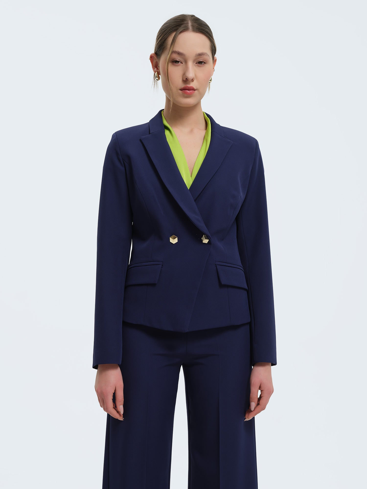 Giacca con chiusura doppio petto