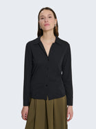 Camicia slim fit in jersey