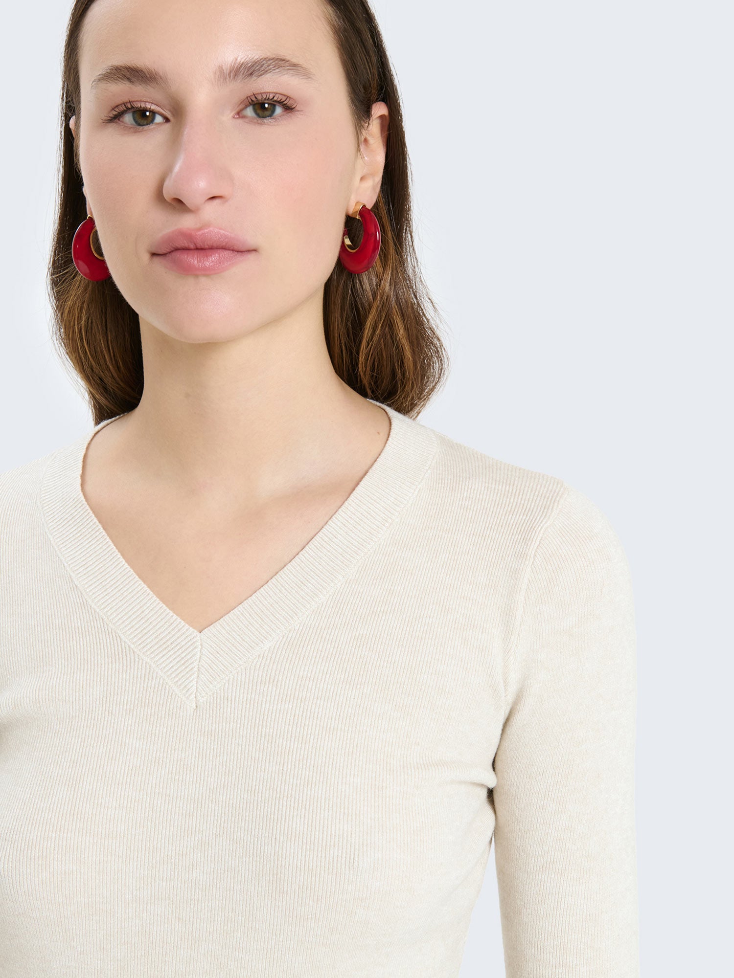 Maglia con scollo a V