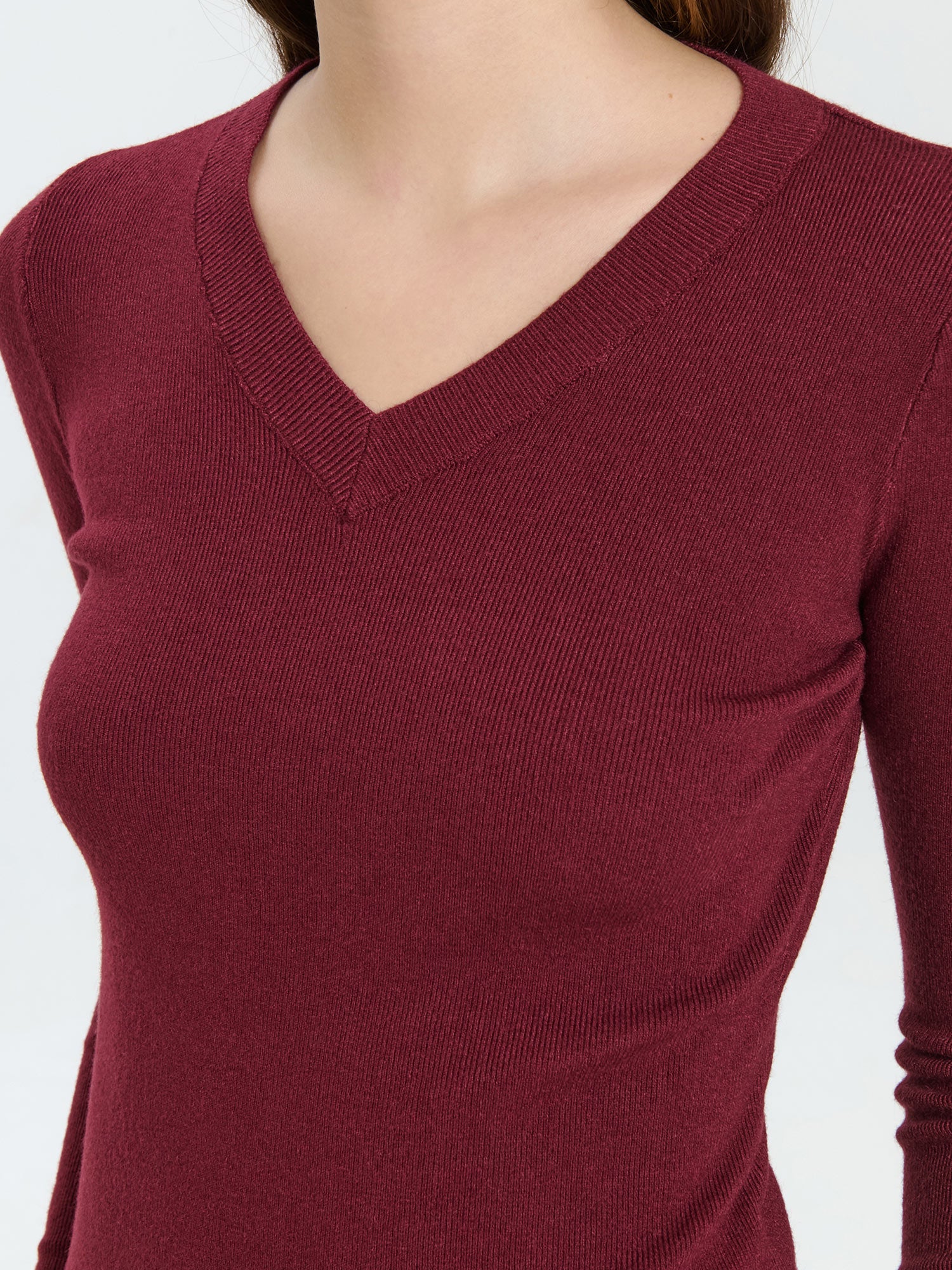 Maglia con scollo a V