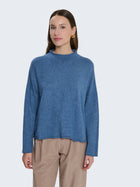 Sweater with soft collar