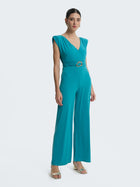 Tuta in jersey con fibbia