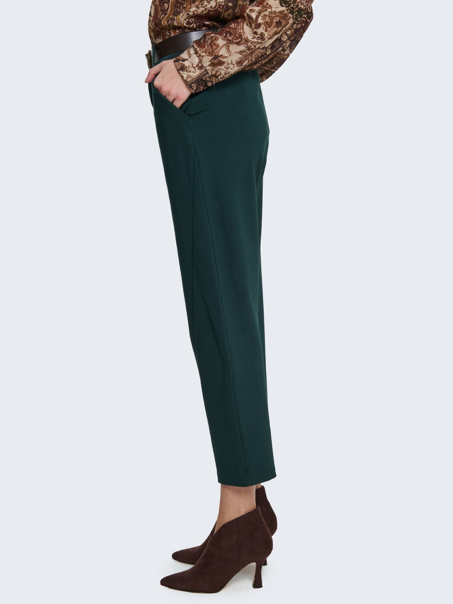 Pantaloni balloon punto milano