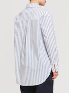 Camicia a righe con cravatta