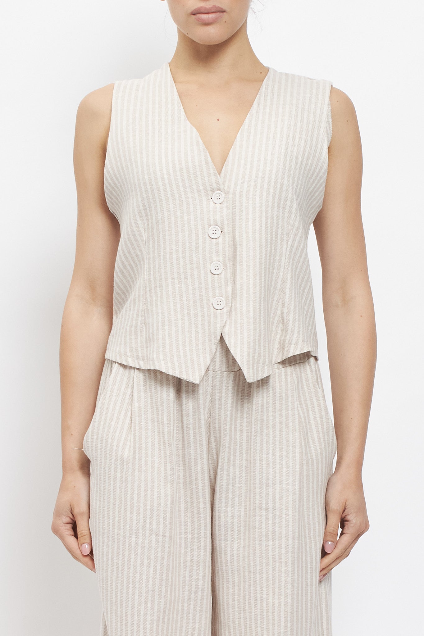 Gilet a righe