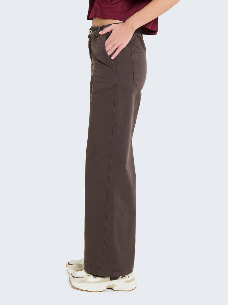 Cotton palazzo trousers