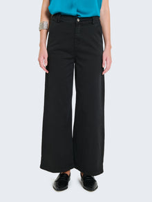 Cotton palazzo trousers