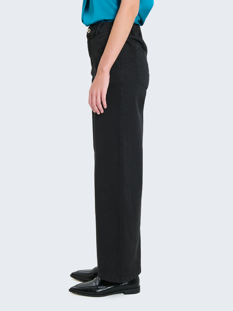 Cotton palazzo trousers