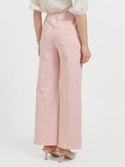 Cotton palazzo trousers