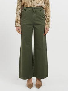 Pantaloni palazzo in cotone