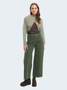 Pantaloni palazzo in velluto