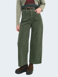 Pantaloni palazzo in velluto