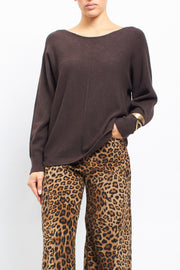 Maglia con scollo rotondo