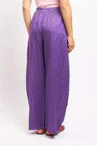 Pantalone Barrel in lino
