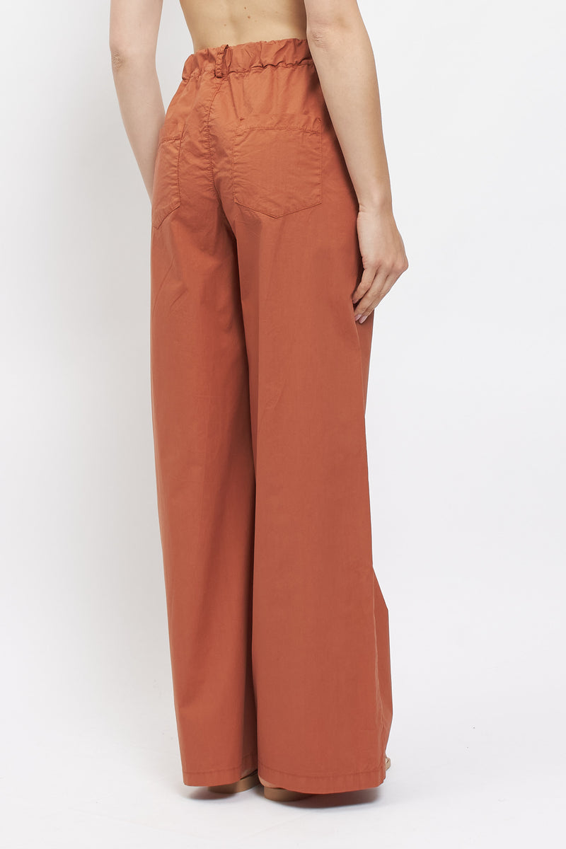Pantalone palazzo in cotone