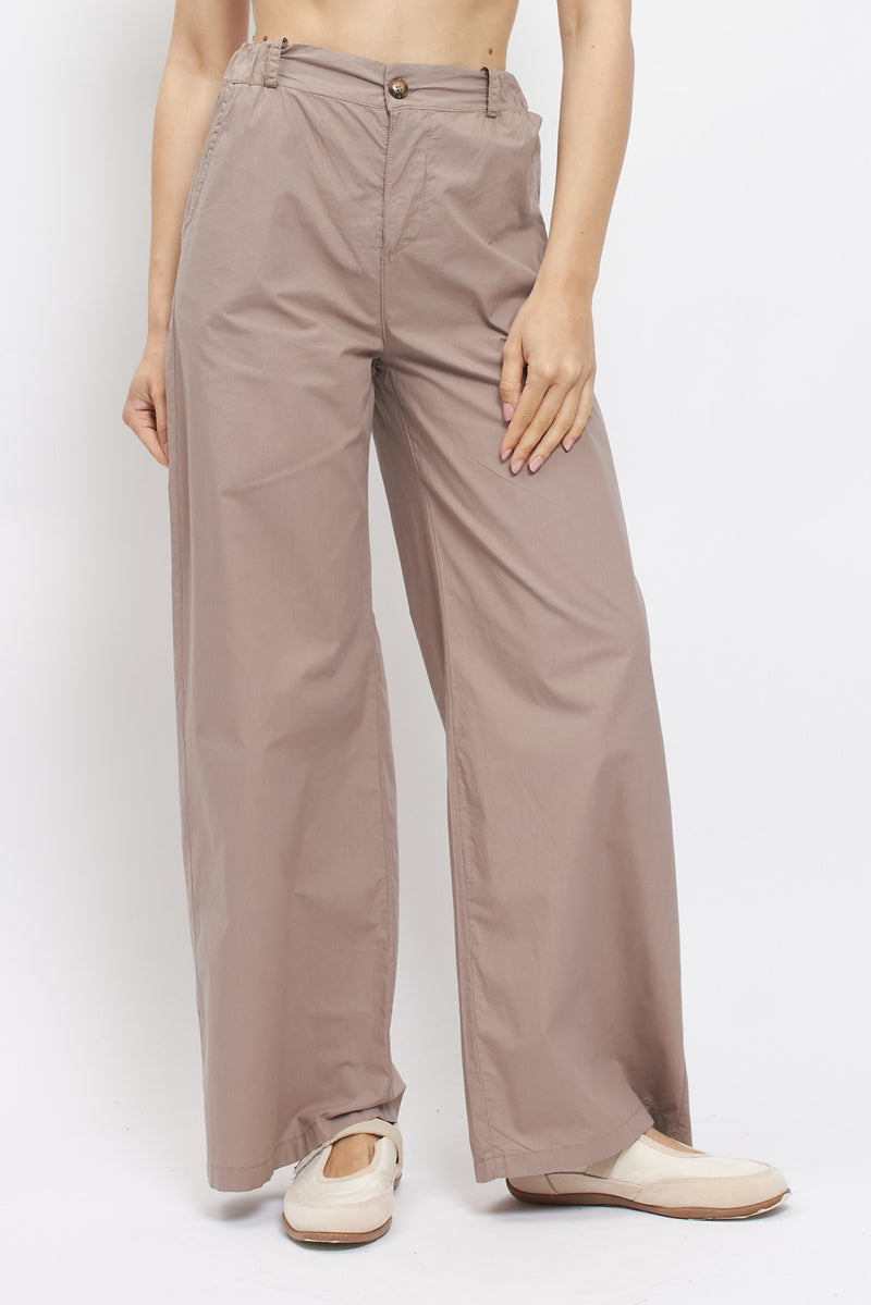 Pantalone palazzo in cotone