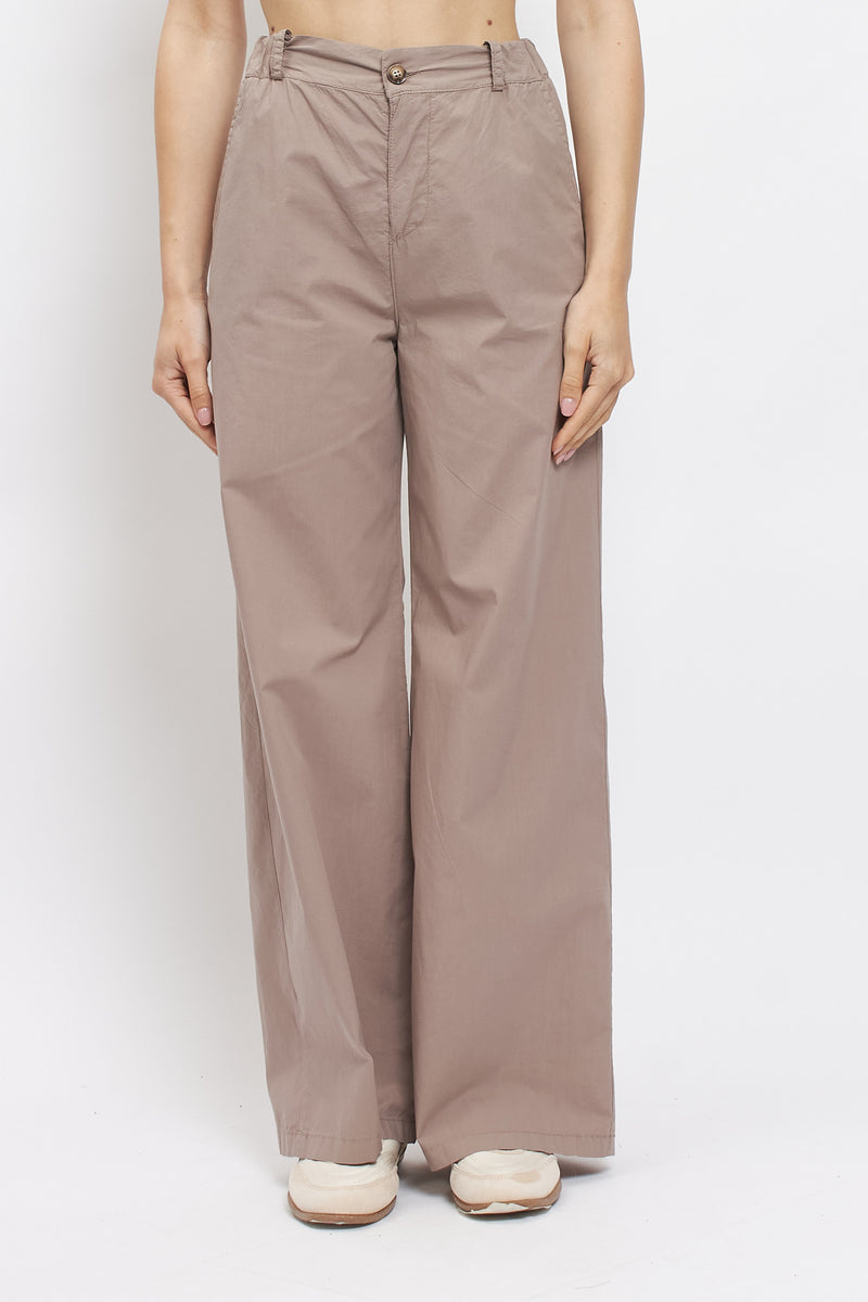 Pantalone palazzo in cotone