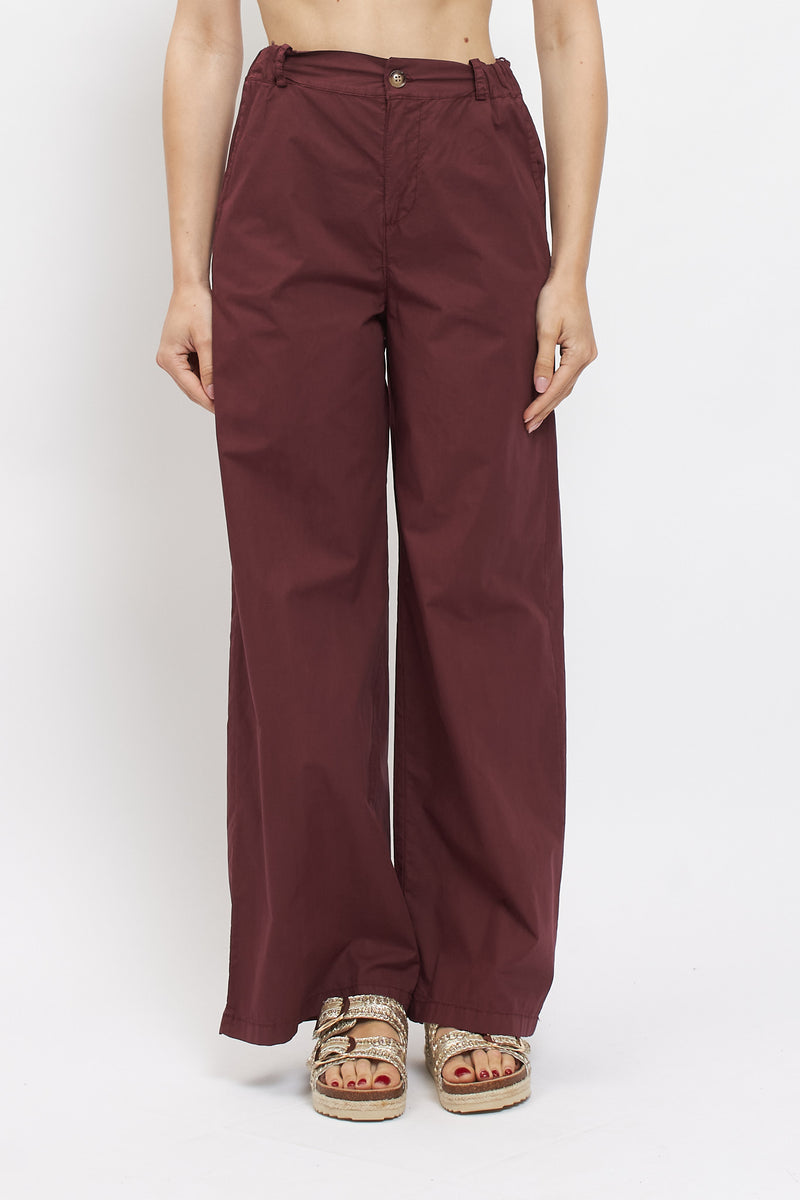 Pantalone palazzo in cotone