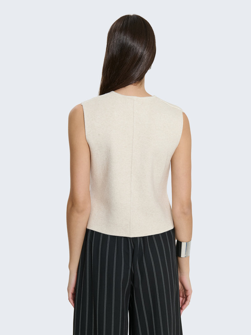 KNITTED VEST