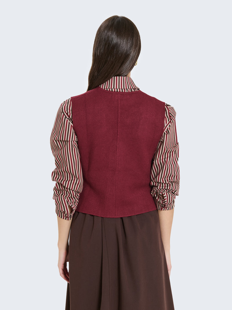 KNITTED VEST