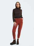 Pantaloni slim fit in velluto