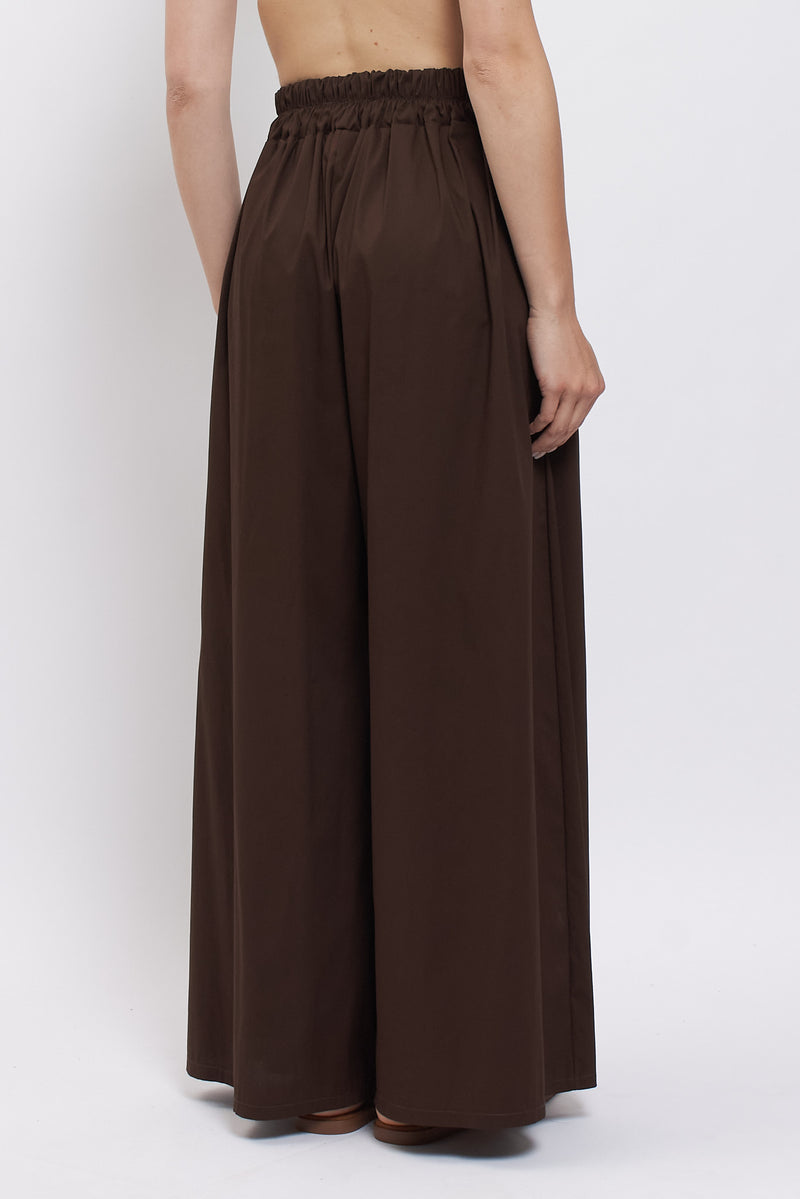 Pantalone palazzo in cotone