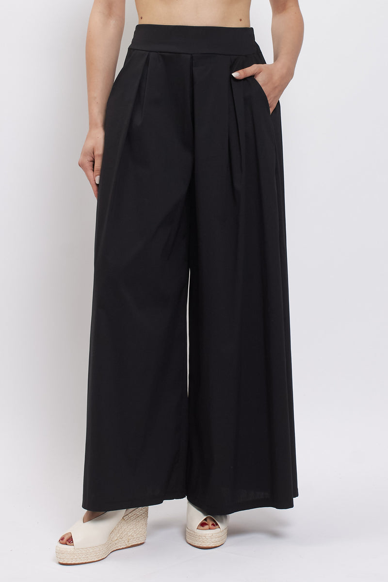 Pantalone palazzo in cotone