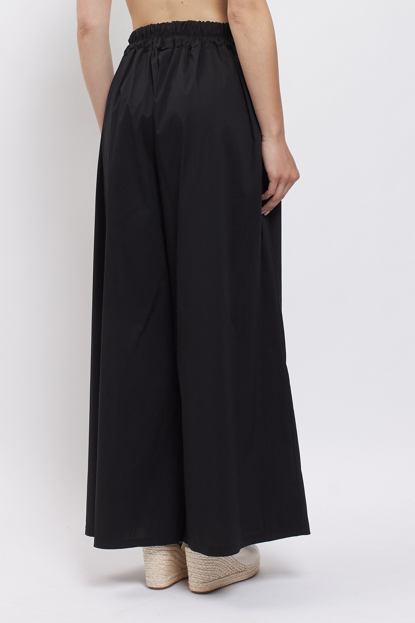 Pantalone palazzo in cotone