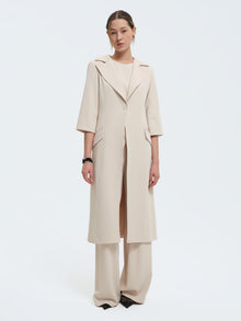 Pantaloni palazzo con pences