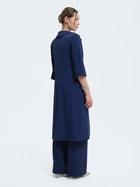 Midnight blue duster