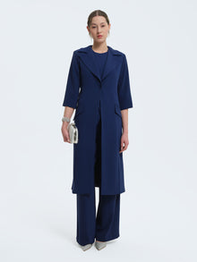 Midnight blue duster