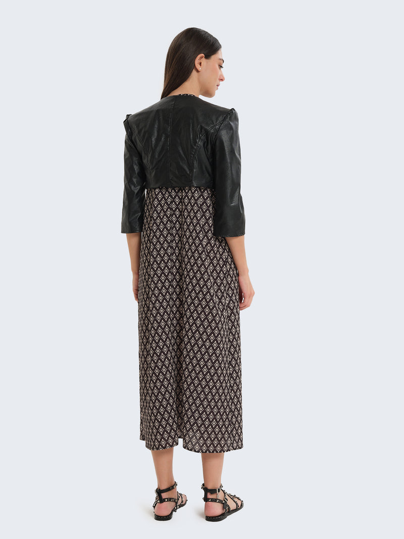Bolero in ecopelle