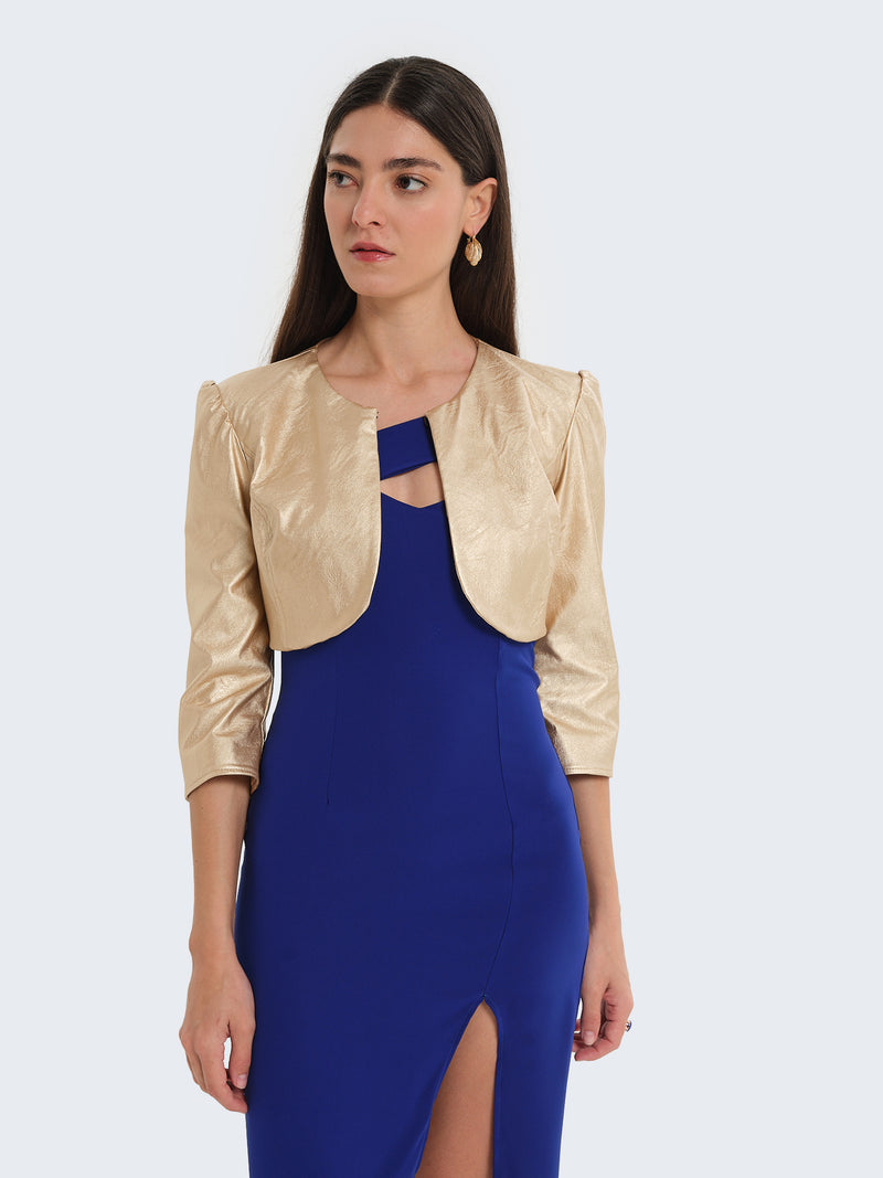 Bolero in ecopelle