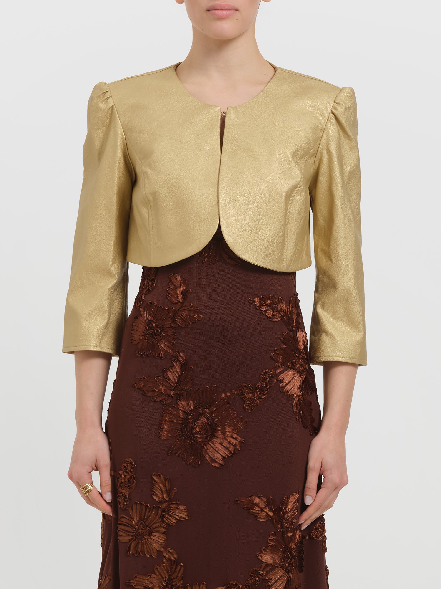 Bolero in ecopelle