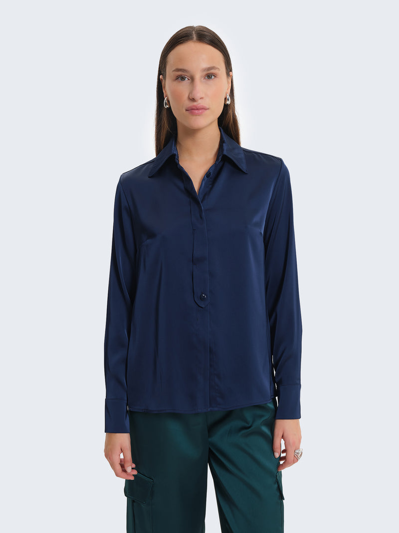 Satin shirt
