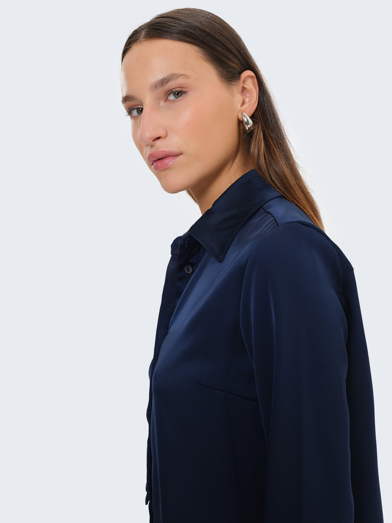 Satin shirt