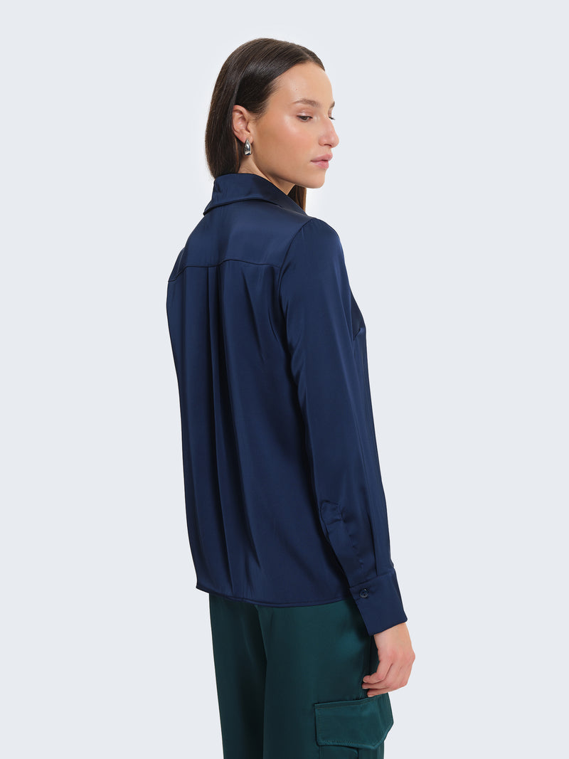 Satin shirt
