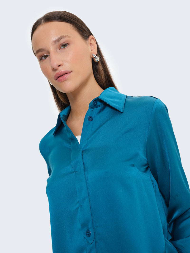 Satin shirt