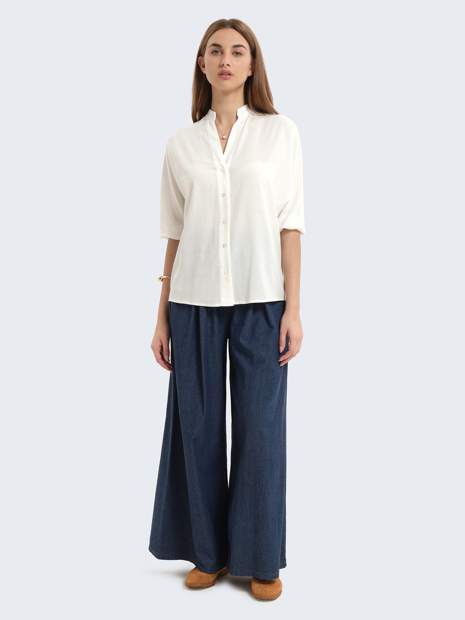 Camicia oversize alla coreana
