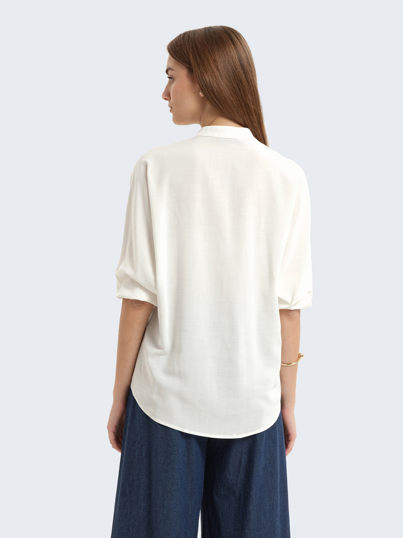 Camicia oversize alla coreana