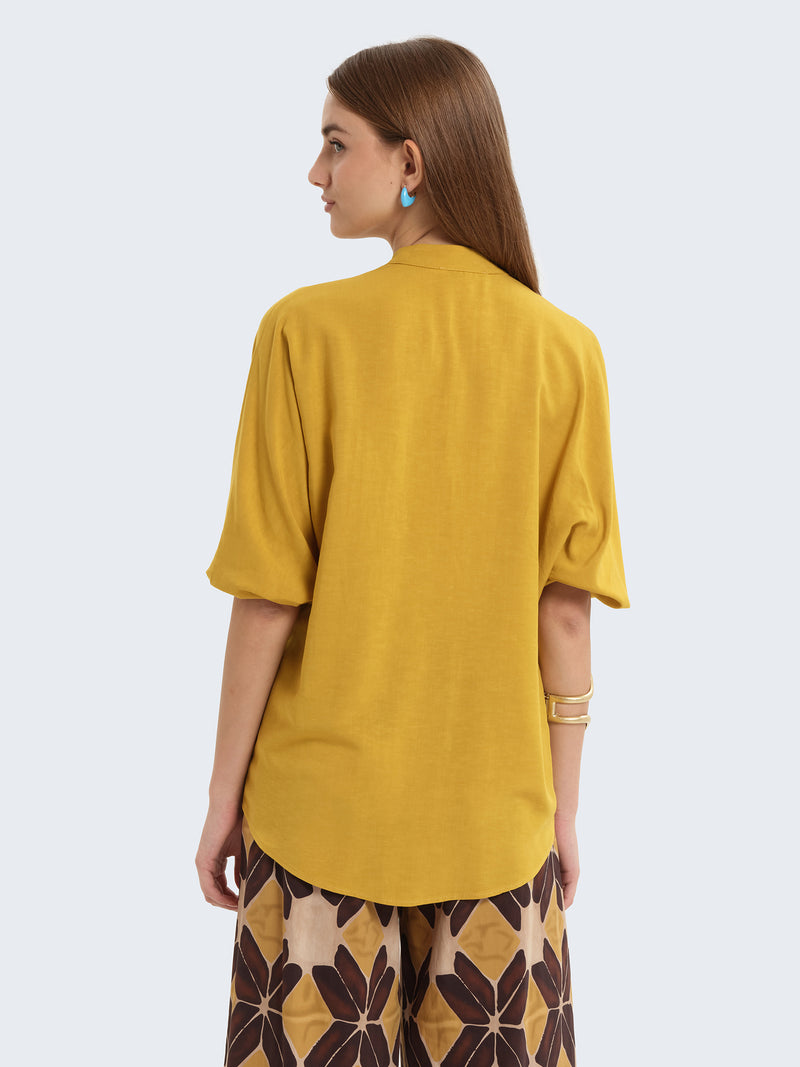 Camicia oversize alla coreana