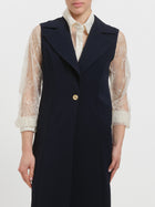 Gilet lungo in cady