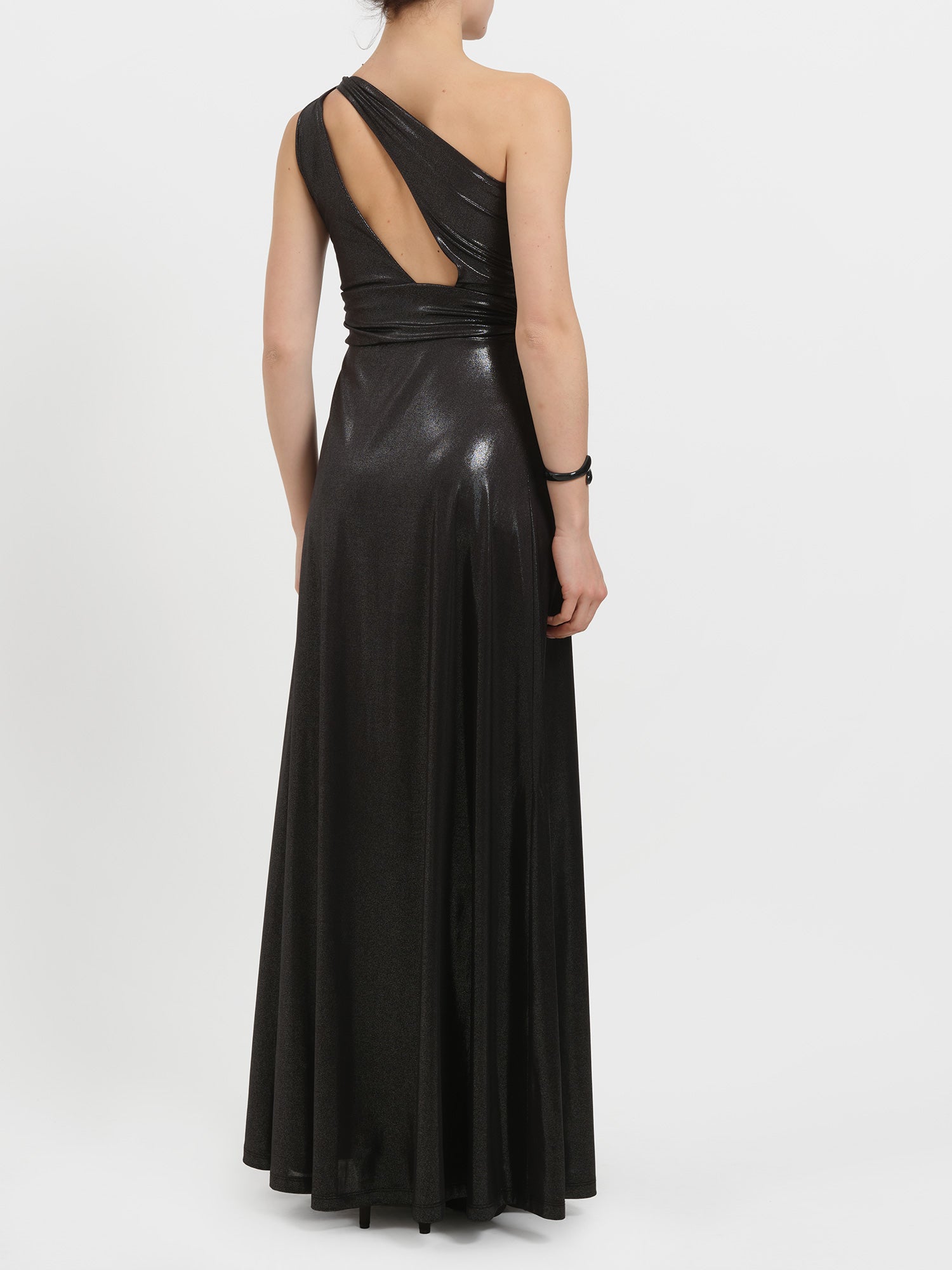 Abito laminato monospalla