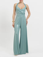 Tuta laminata con scollo americana