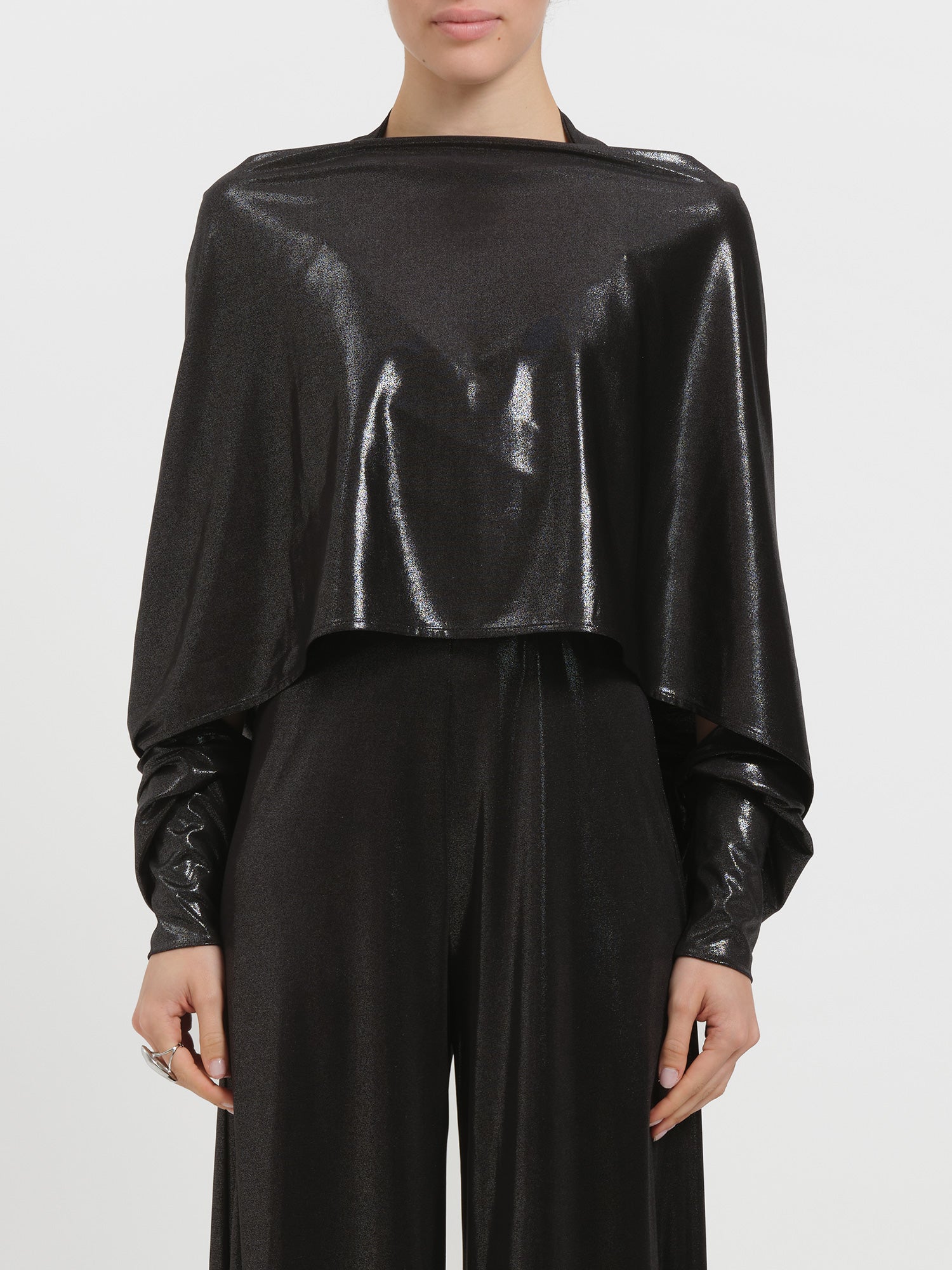 Stola bolero laminato