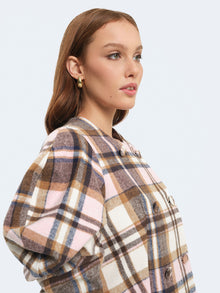 Giacca corta con maniche a pallonicno